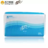 清风单层擦手纸B913AC 225*230mm/抽 200抽/包 20包/箱 一箱装