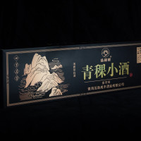 珠穆峰 青稞小酒 45°青稞酒 清香型白酒125ml*4瓶 一盒装