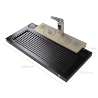 SEKO/新功F188 鸡翅木茶盘家用大号茶台