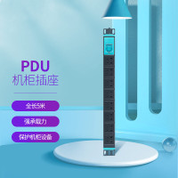 公牛机柜插座PDU专用电源GNE-1080 19英寸360度旋转铝合金排插8位公牛GNE-1080 5M