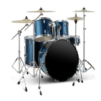馨德奈 架子鼓演奏打击乐器鼓5鼓3镲 (单位:套)