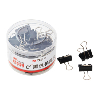 晨光25mm(ABS92735)长尾夹黑色48个/盒 5盒装