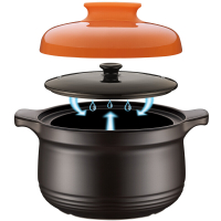 苏泊尔(SUPOR)TB45H1盖无双新陶养生煲.深汤煲