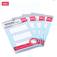 得力(deli)7186标贴纸 10包 7186
