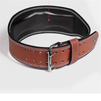 JX FITNESS 举重深蹲健身腰带运动护腰带男女硬拉力量训练头层牛皮