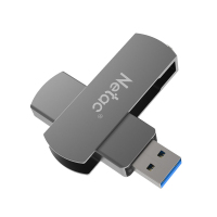 (HD)朗科(Netac) U681 32GB USB3.0 U盘/优盘 (计价单位:个) 银灰色