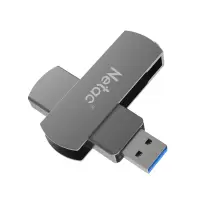 (HD)朗科(Netac) U681 32GB USB3.0 U盘/优盘 (计价单位:个) 银灰色