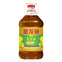 金龙鱼 食用油 醇香(纯香)菜籽油5L 一桶装