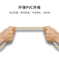 博扬 2M跳线BNC-BNC 2M兆E1接头成品跳线 syv75-2-2同轴电缆DDF转接跳线 8芯 2米