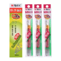 晨光G-5子弹头按动中性笔芯0.5mm红色20支/盒 5盒装
