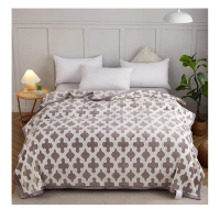 (HD)俏庭 150*200cm 雕花绒毯 (计价单位:条)2斤 灰色