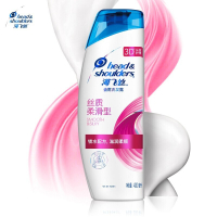 海飞丝去屑洗发露丝质柔滑型 400ml*12瓶