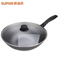 苏泊尔(SUPOR)FC30Q2精铸铁锅·玻璃盖 单个装