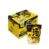 今麦郎一桶半方便面蘑菇鸡汤面12桶整箱