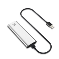 (HD)朗科(Netac) Z slim 1TB/USB 3.1/TYPE-C 移动固态硬盘 (计价单位:个) 银色