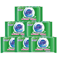 超能 柠檬草透明皂/洗衣皂(清新祛味)260g 肥皂260*2块*10组
