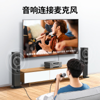 绿联(UGREEN)3.5mm转6.5mm音频转接头 耳机转换头公对母插头