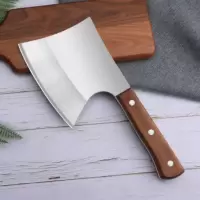安雅家用菜刀不锈钢剁骨斧