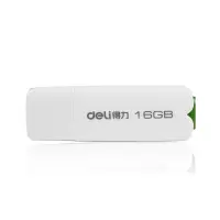 (HD)得力(deli) 3723 16G 轻型 U盘/优盘 (计价单位:个) 白色