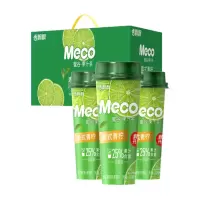 香飘飘奶茶 Meco蜜谷果汁茶 泰式青柠口味400ml*15瓶/箱