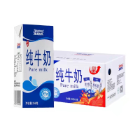 来思尔(LESSON) 纯牛奶256g*24盒