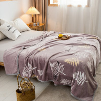 红豆家纺貂狐绒毯HD5103 200*230cm