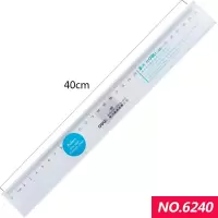 得力(deli)-6240直尺40cm