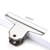 白雪(SNOWSCREN)票据铁夹子145mm 单个装