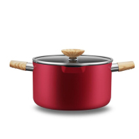 三禾(sanho) 钛级天工系列不粘汤锅 TLF2227-3 22CM