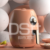 都市太太(Dstt)达芬奇空气炸锅家用新款多功能智能大容量全自动无油炸