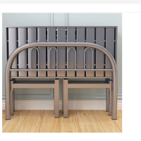 松佳(SONGJIA)折叠床单人床家用铁艺床1.2米简易床1.5米铁架床四折床