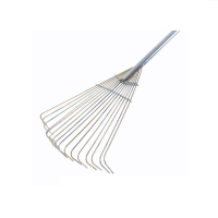 农用松土耙子扫树叶园林园艺铁耙子 9齿钉耙