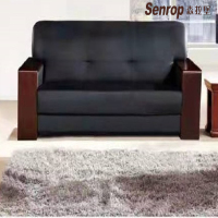 森拉堡 8508—2 木扶手长条沙发