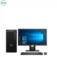 戴尔(DELL)3080MT商用台机+21.5寸( I5-10500 8G 1T win10)