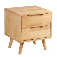 安固威 实木床头柜 450×450×450mm