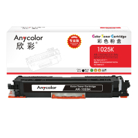 欣彩(Anycolor)CE310A硒鼓(专业版)AR-1025BK黑色粉盒 适用惠普