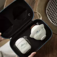 故宫千里江山功夫茶具套装