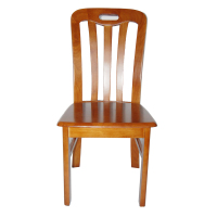 西颂 简约 餐椅 实木 440*550*920mm 橡木材质 环保油漆