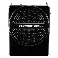 得胜 便携式扩音器 E126 8W 92*72*27mm 双音圈扬声器 黑色(台)