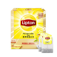 立顿红茶包 黄牌精选袋泡茶100包 斯里兰卡红茶粉奶茶专用