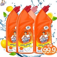 威猛先生(Mr Muscle) 深层净力洁厕 啫哩(柠檬草香味)750g*4