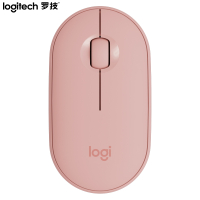 罗技(Logitech)Pebble鹅卵石 鼠标 无线蓝牙鼠标 办公鼠标 女性鼠标 便携鼠标 对称鼠标 玫瑰粉