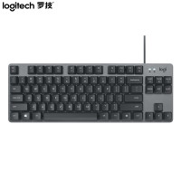 罗技(Logitech)K835机械键盘 有线键盘 游戏办公键盘 84键 黑色 TTC轴 青轴