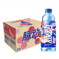 脉动(Mizone) 桃子口味 1L*12瓶 整箱装