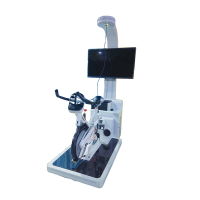 罡辉世大智能VR动感单车ZX009仿真驾驶同步显示VR高清液晶画面