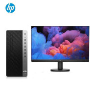 惠普战99商用办公台式电脑主机i3-10105 8G 512GSSD Win10加23.8英寸显示器
