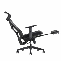 慕岛 办公椅 615-2A 加宽头枕 升降扶手 带脚踏 午休椅 HD