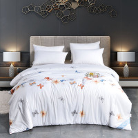 "德泽浪漫花语蚕丝被 型号:DZ-B758