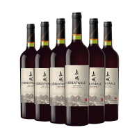 长城 宁夏赤霞珠13%vol干红葡萄酒750ml*6整箱装 长城干红 红酒 国产葡萄酒 长城葡萄酒