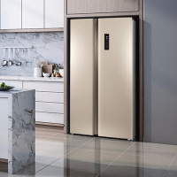 TCL 520升 双变频风冷无霜对开门电冰箱 智慧摆风 制冷均匀双开门电冰箱(流光金)BCD-520WEPZA50